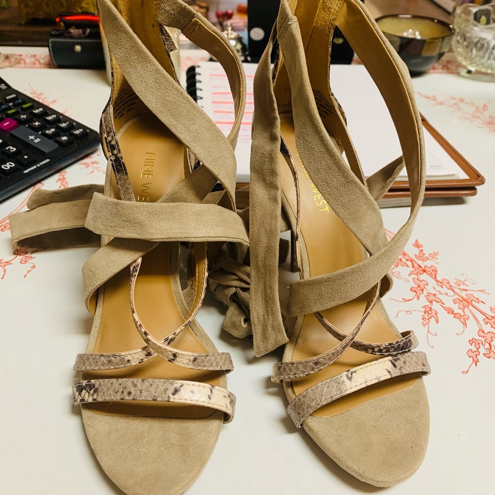 Nine West Wrap Up Heels